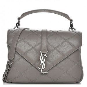 Looking To Buy SAINT LAURENT Medium Diamond Quilted COLLEGE Bag-ISO Not …